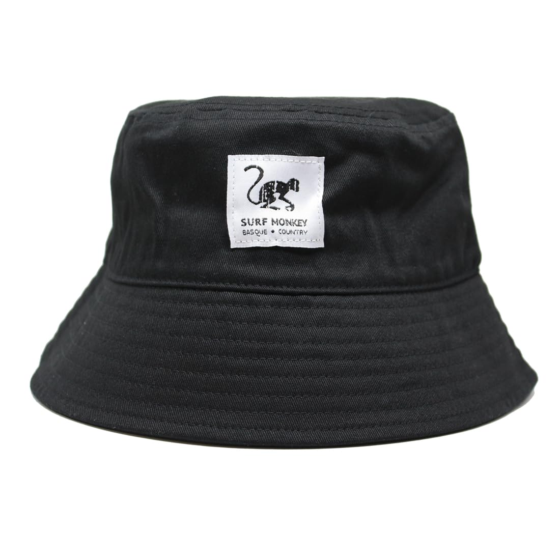 Surf Monkey Bucket Hat Gorro de Pescador Hombre/Mujer sin Cuerda - 100% algodón
