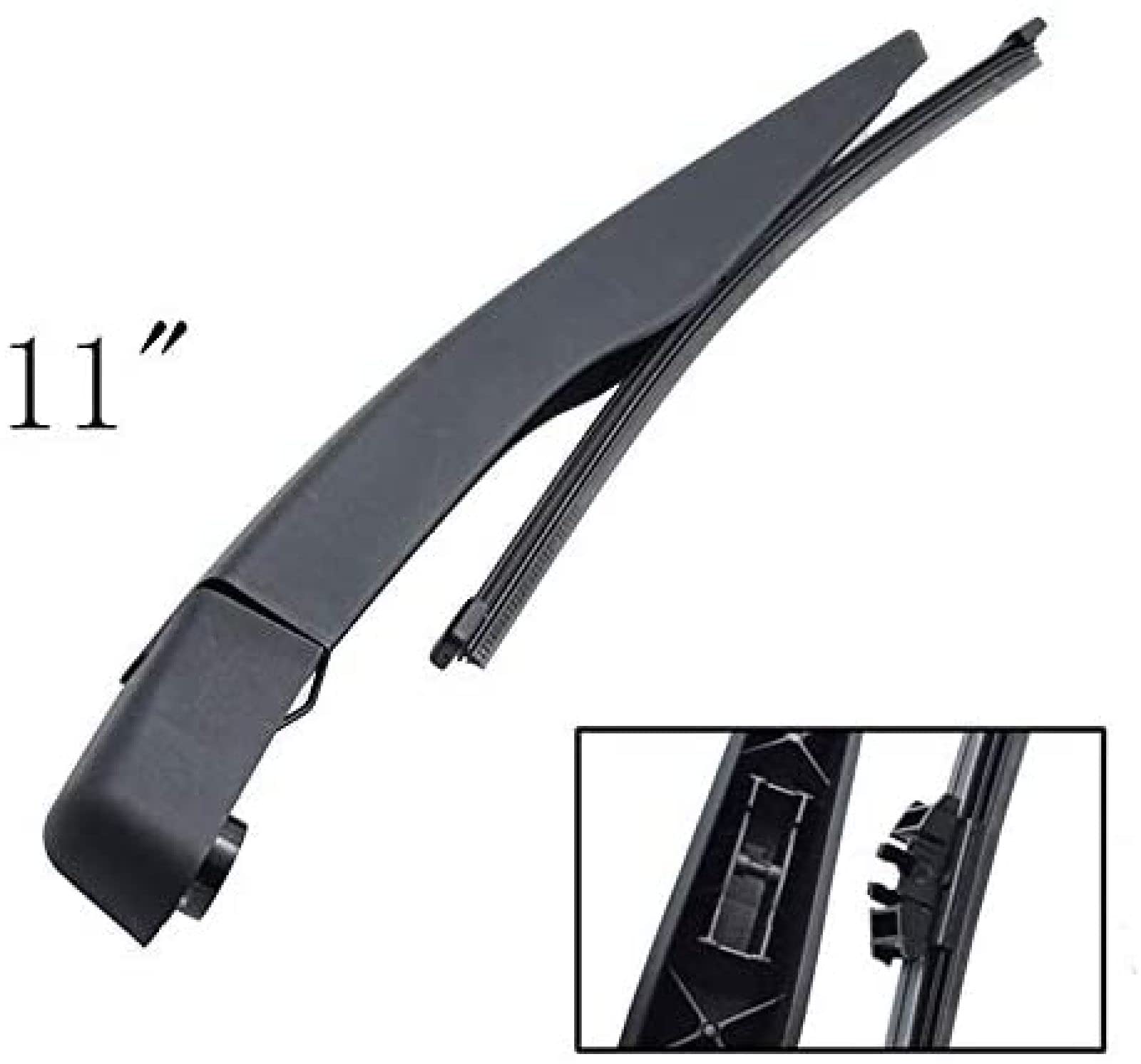 GRTYSVB Heckscheibenwischer Set Für Ford Mondeo Estate MK5 2014-2018 - Komplettset Mit Arm Und Blatt