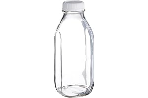 Libbey Glass Milk Bottle: For Perfectly Chilled Milk