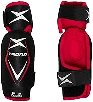 TronX Force Senior Adult Hockey Elbow Pads - Anatomical Fit, Lightweight Slash Protection, Dual-Density Foam
