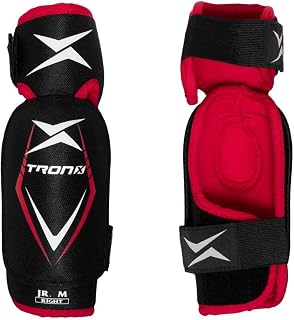 TronX Force Senior Adult Hockey Elbow Pads - Anatomical Fit, Lightweight Slash Protection, Dual-Density Foam