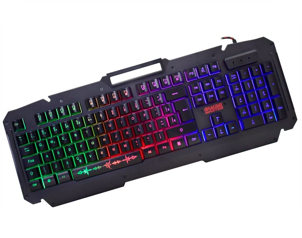 TECLADO K-MEX GAMER KMJ9 SHURIKEN Preto | Amazon.com.br