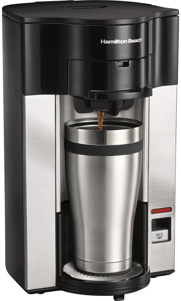 Hamilton Beach Personal Cup Stay or Go POD Brewer - 49993