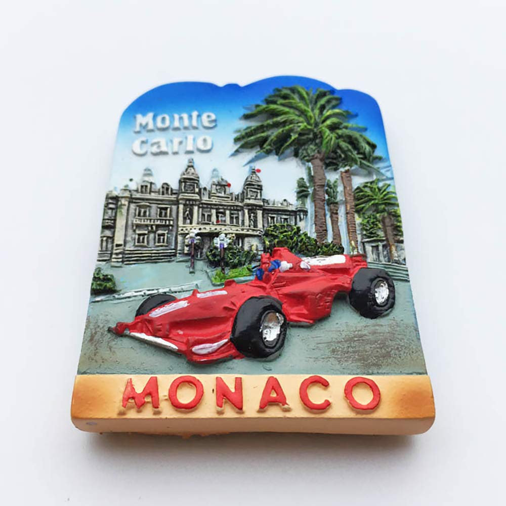 Baku Azerbaigian magnete da frigorifero 3D souvenir da
