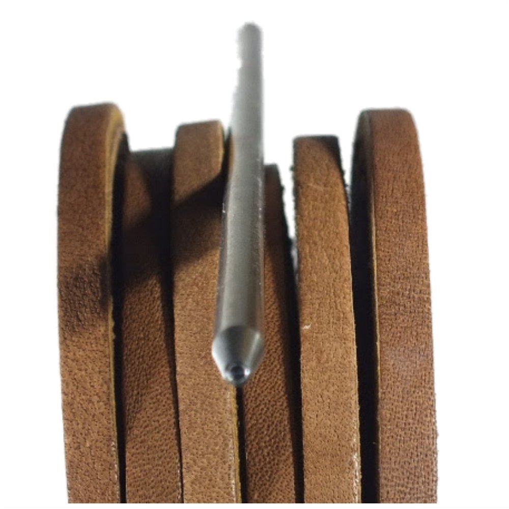 Kit De Laçage Pour Gant De Baseball/softball - 6 Lanières De Cuir Marron - TeeLiy
