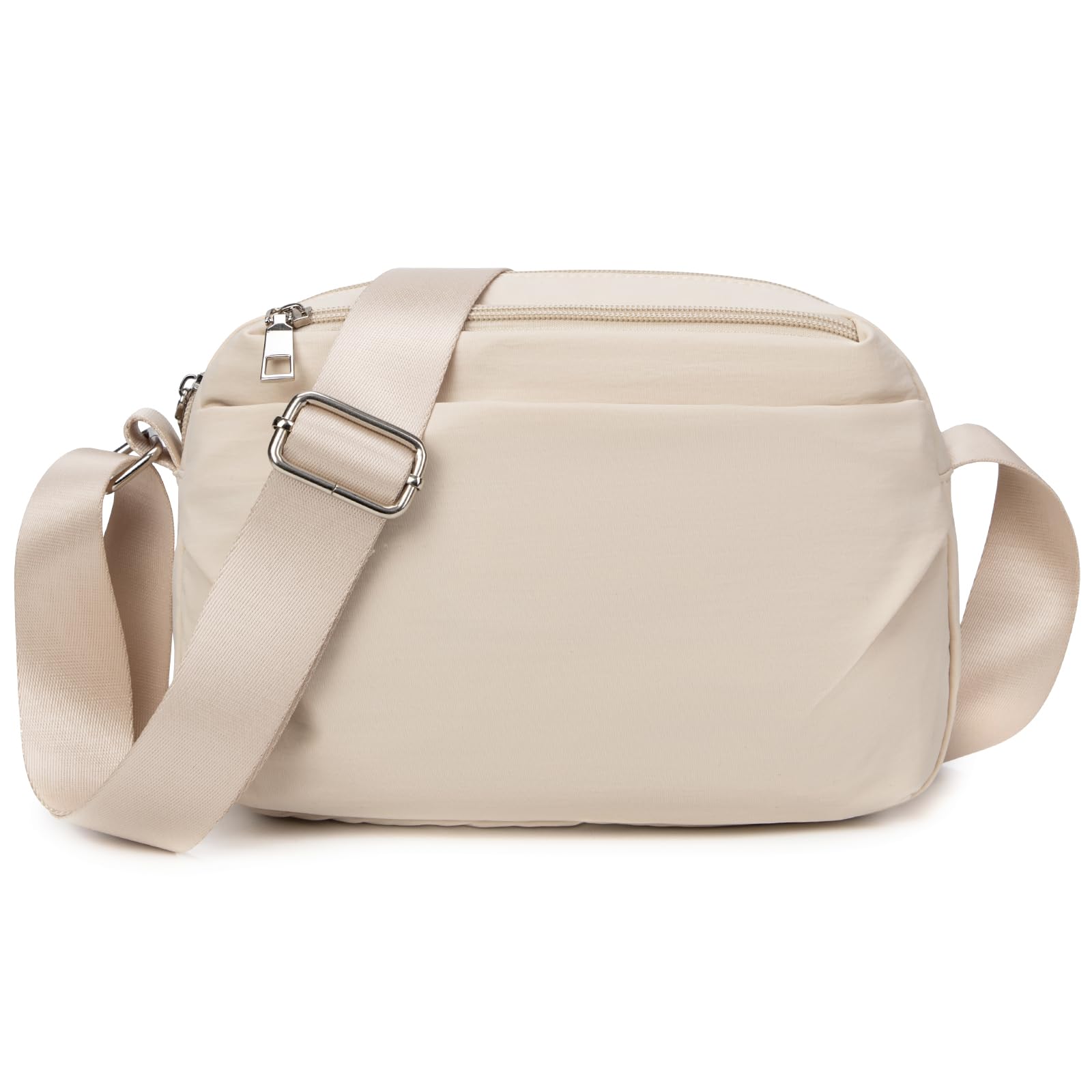 oscaurt Small Crossbody Bags for Women Travel Quadruple Zip Crossbody Purse Trendy Shoulder Handbags Cell Phone Purses