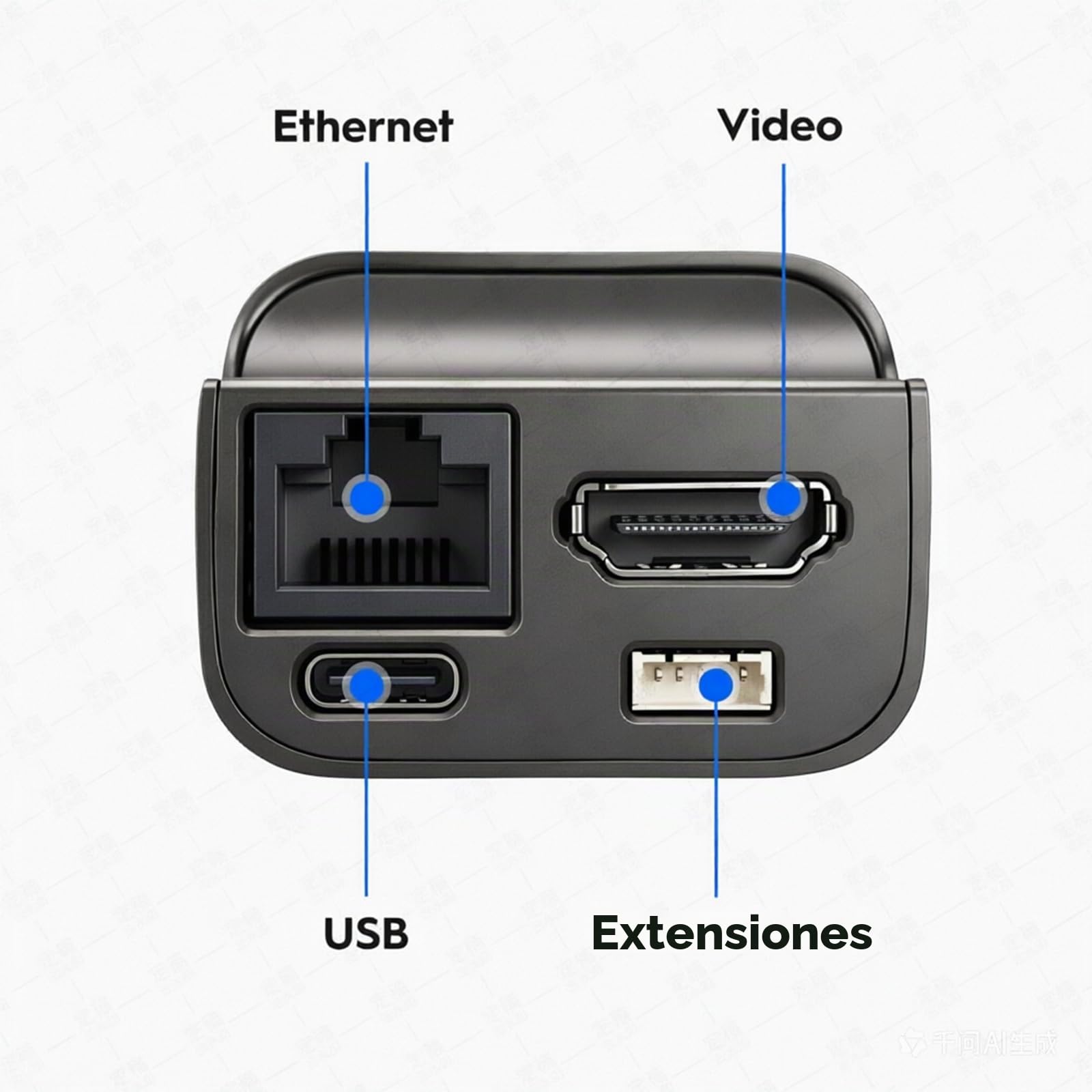 Interruptor KVM IP de código Abierto JetKVM Computadora Control Remoto Dispositivos Activos LP/Mac/HDMl/USB Estado LCD USB-C (alimentación/Teclado/ratón) Mac/Windows/Linux (vídeo de operación