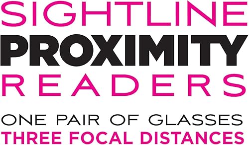 Miniatura 8 de Sightline 6002 progresivo multi enfoque gafas de lectura ligero semi-aro Gunmetal aumento 3.00