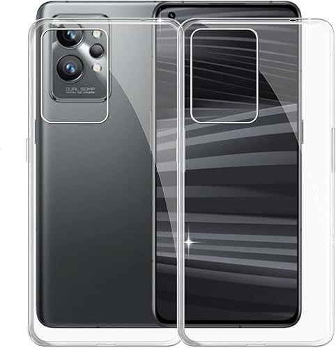 Funda de teléfono para Realme GT2 Pro (6.7 pulgadas), silicona ultra delgada a prueba de golpes para Realme GT2 Pro, funda trasera transparente
