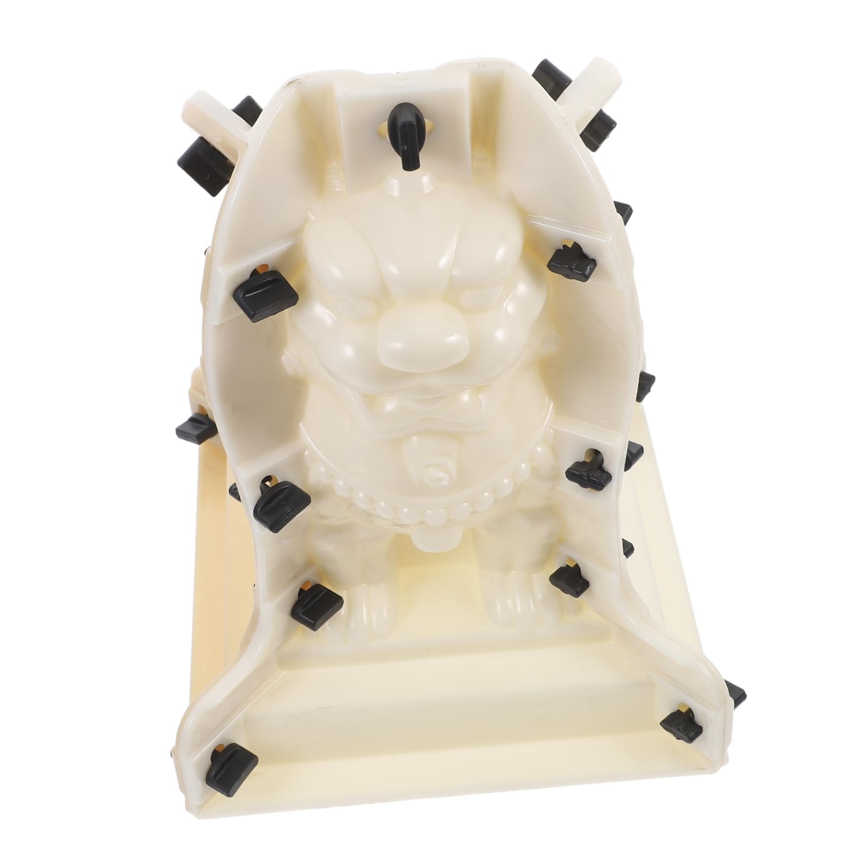 NUOBESTY Molde para Hacer Decoración de Balaustrada y Bolas de Hormigón para Pasarelas, Molde Artesanal de Plástico Pequeño para Bricolaje en Jardín y Balcón, Resistente y Portátil