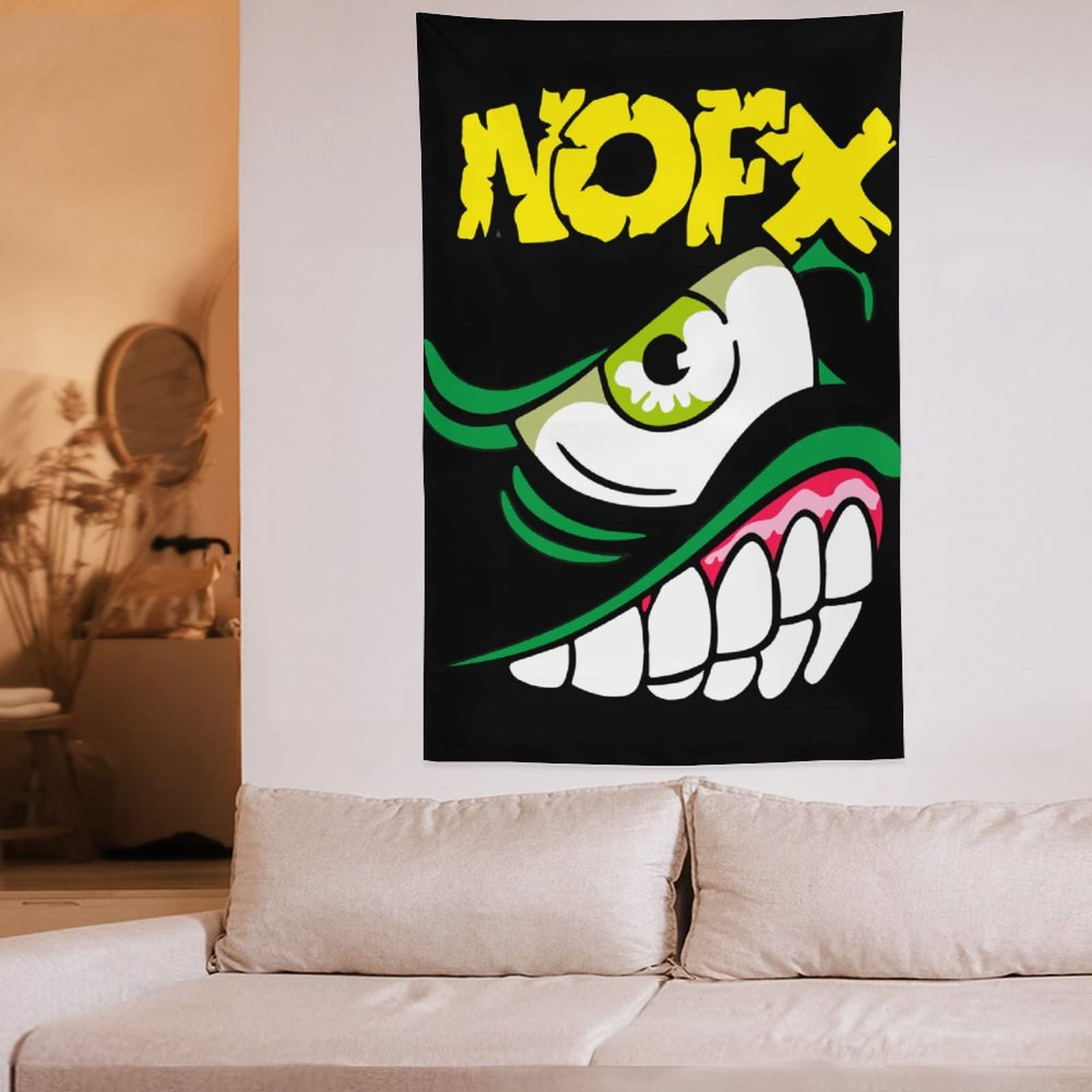 Amazon.co.jp: タペストリー NOFX ノー エフ エックス 壁飾 装飾布