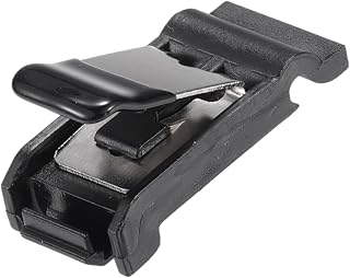 Fuel Door Spring Clip, Gas Fuel Tank Door Cover Release Spring Clip, for Toyota Camry 2012-2019, Plastic Metal, No.7736002020, Black Replacement Car Parts