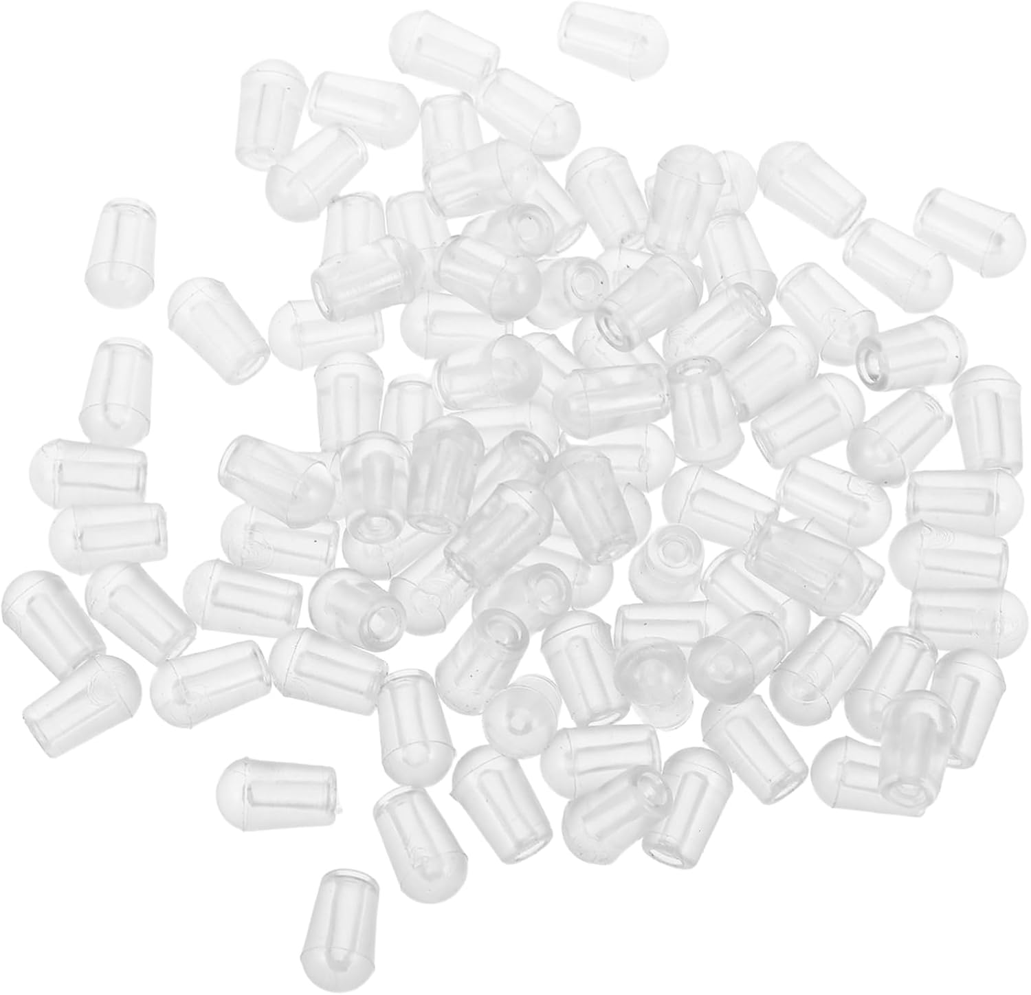 MAGICLULU 100pcs Pvc Hanger End Caps Protectors for Clothing Hooks Cover Hangers for Clothes Rack Protective Covers Prevent Snags and Damage