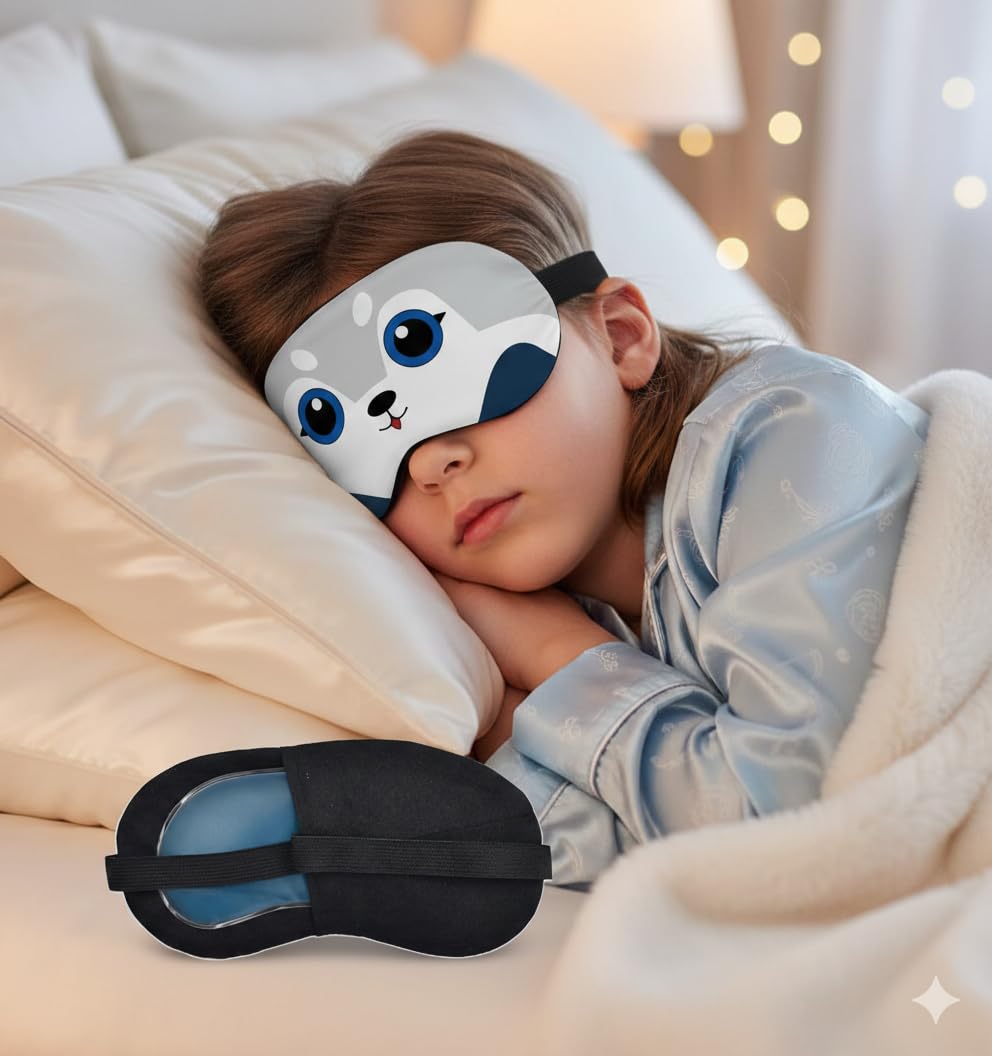 Buy SONEEV MART Sleep Mask with Cooling Gel Insert - Soft Plush