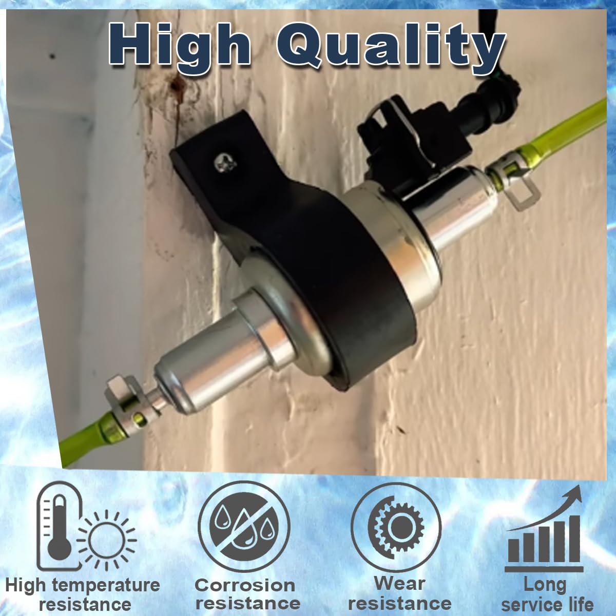 ZAMDOE 12V 22ML Ölpumpe Kraftstoffpumpe-Kit für 2KW 3KW 4KW 5KW 8KW Diesel Standheizung für Eberspacher Standheizung D2 D4 D5 Heizung Lufterhitzer Heizungspumpe Dosierpumpe