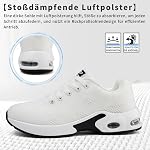 Laufschuhe Damen Turnschuhe Sportschuhe Luftpolster Sneaker Sommer Atmungsaktive Joggingschuhe Orthopädische Schuhe rutschfeste Leichte Walkingschuhe Hallen Fitnessschuhe Outdoor Running Shoes – Bild 5