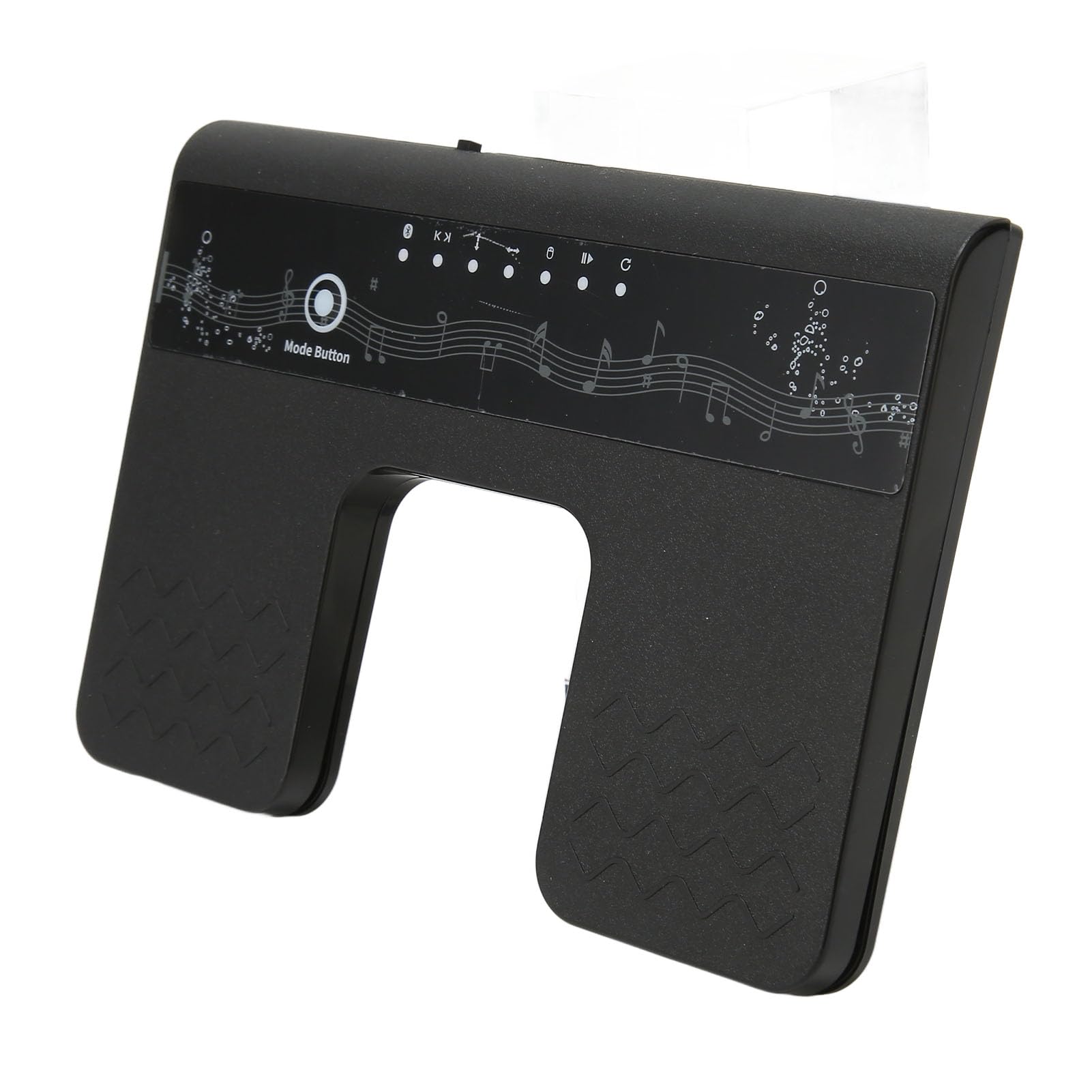Wireless Page Turner Pedal, Portable Bluetooth Rechargeable Foot Pedal Silent Music Page Turner with 5 Common Functions