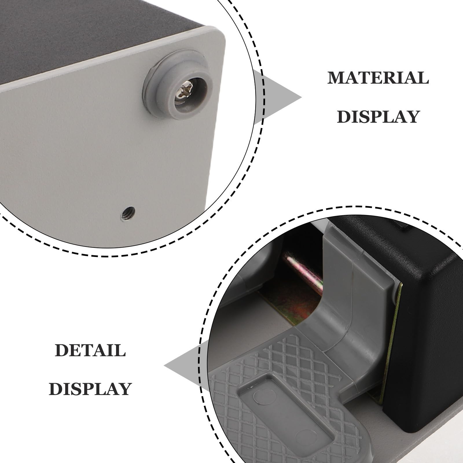 Ciieeo Fußpedal Steuerschalter für Zahnärztliche Behandlung mit Ergonomischem Komfort und Wasserdichtem Kunststoff Metall Gehäuse für Zahnärzte und Kliniken
