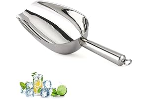 Small Ice Scoop for Freezer, Kitchen, Bar, Party, Wedding - Heavy Duty,...