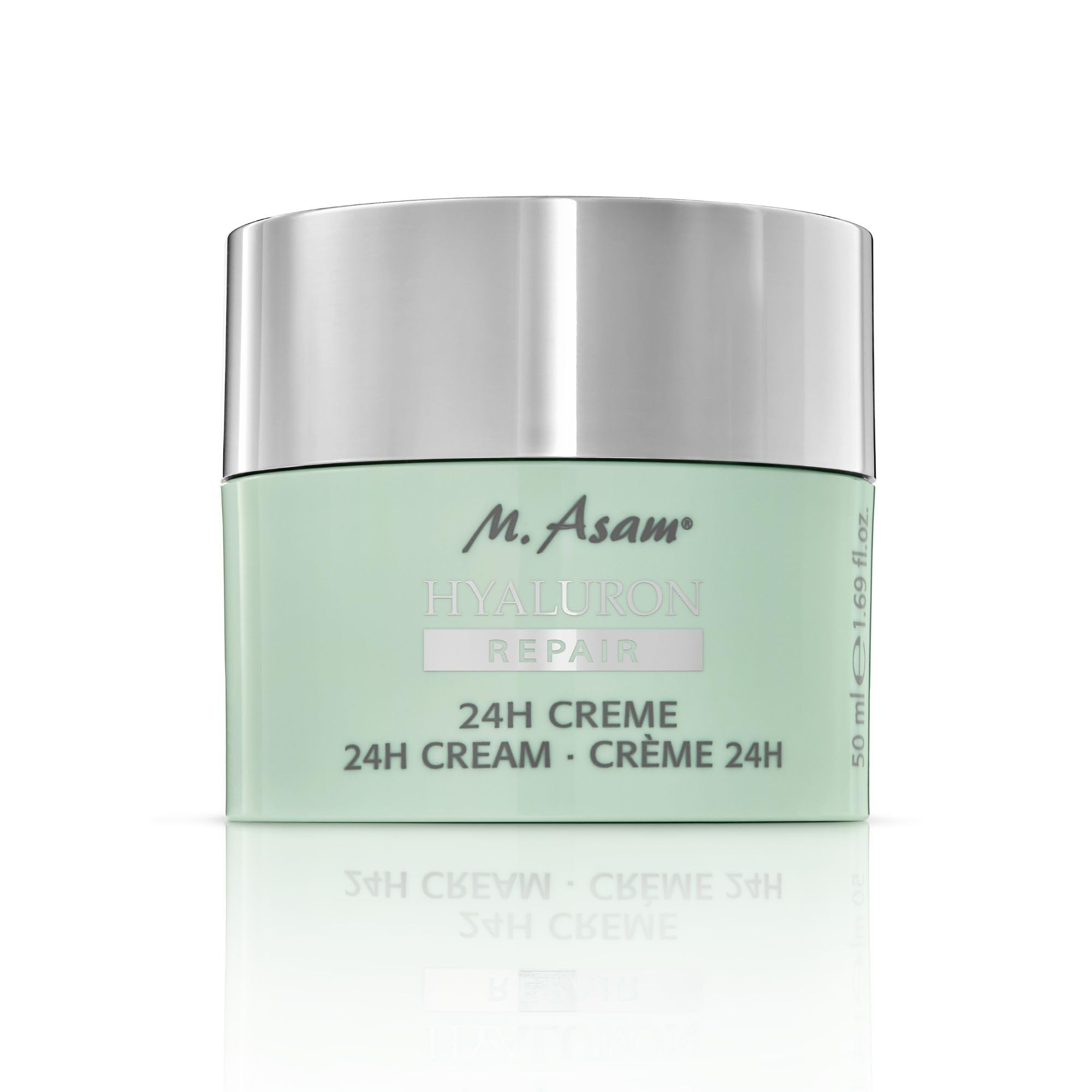 M. Asam HYALURON REPAIR 24h Creme 50ml - Feuchtigkeitscreme für glatte und erfrischtes Hautbild der Vegane mit Hyalurons