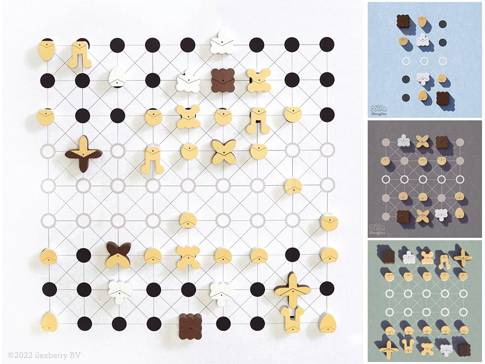 [値下げしました]象形文字の将棋盤 本榧脚付将棋盤 7.3寸柾目 204231