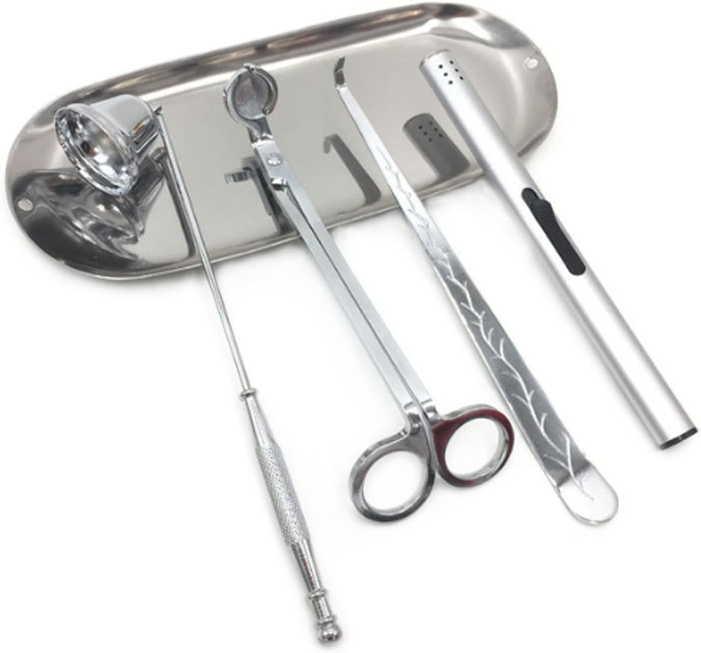Candle Accessory Set,5 in 1 Candle Wick Trimmer Set Used As