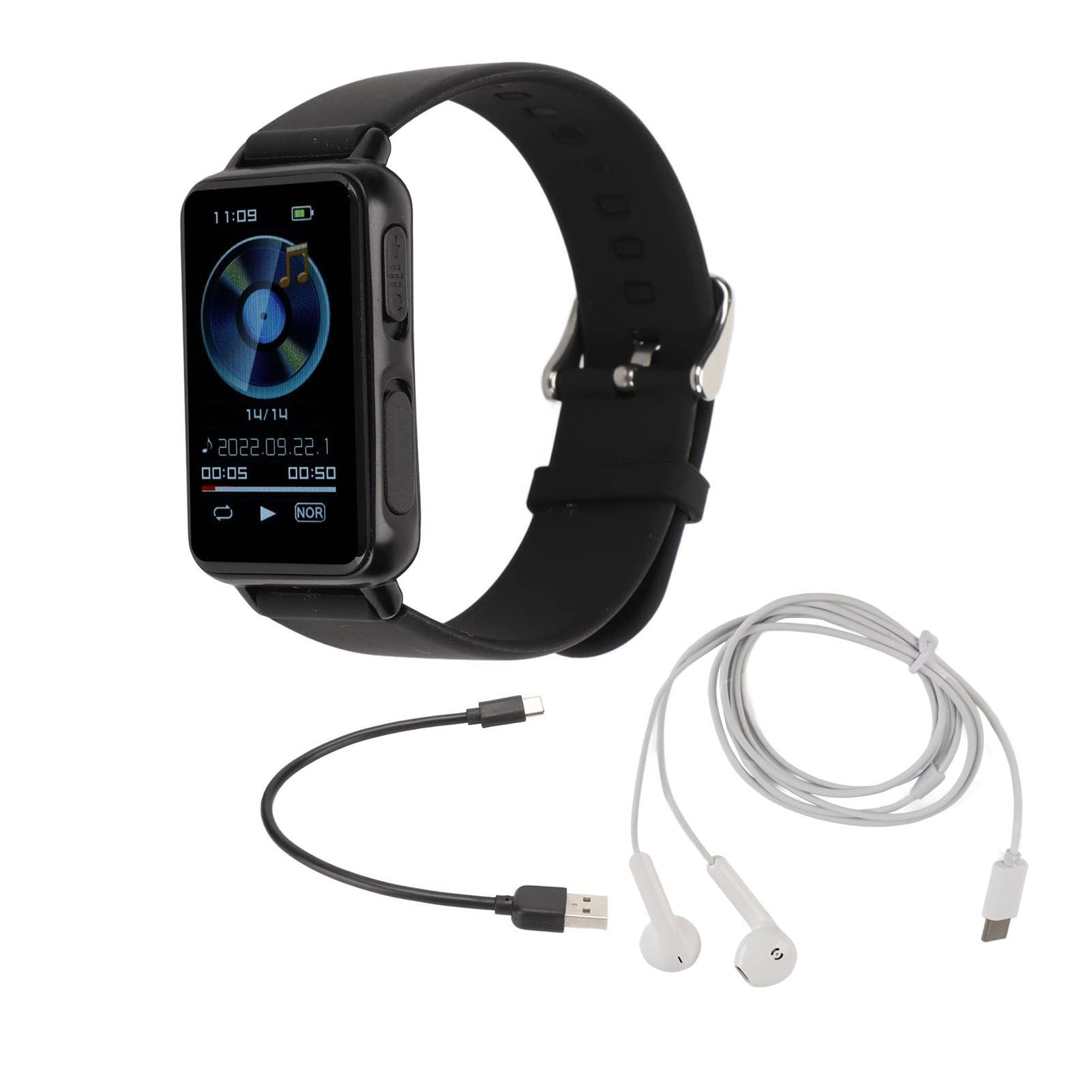 Reloj Grabador Activado por Voz, Libro Electrónico para Reuniones, Conferencias, Reloj de Aprendizaje, Voz Digital, IA, Reducción de Ruido HD Inteligente (32GB)