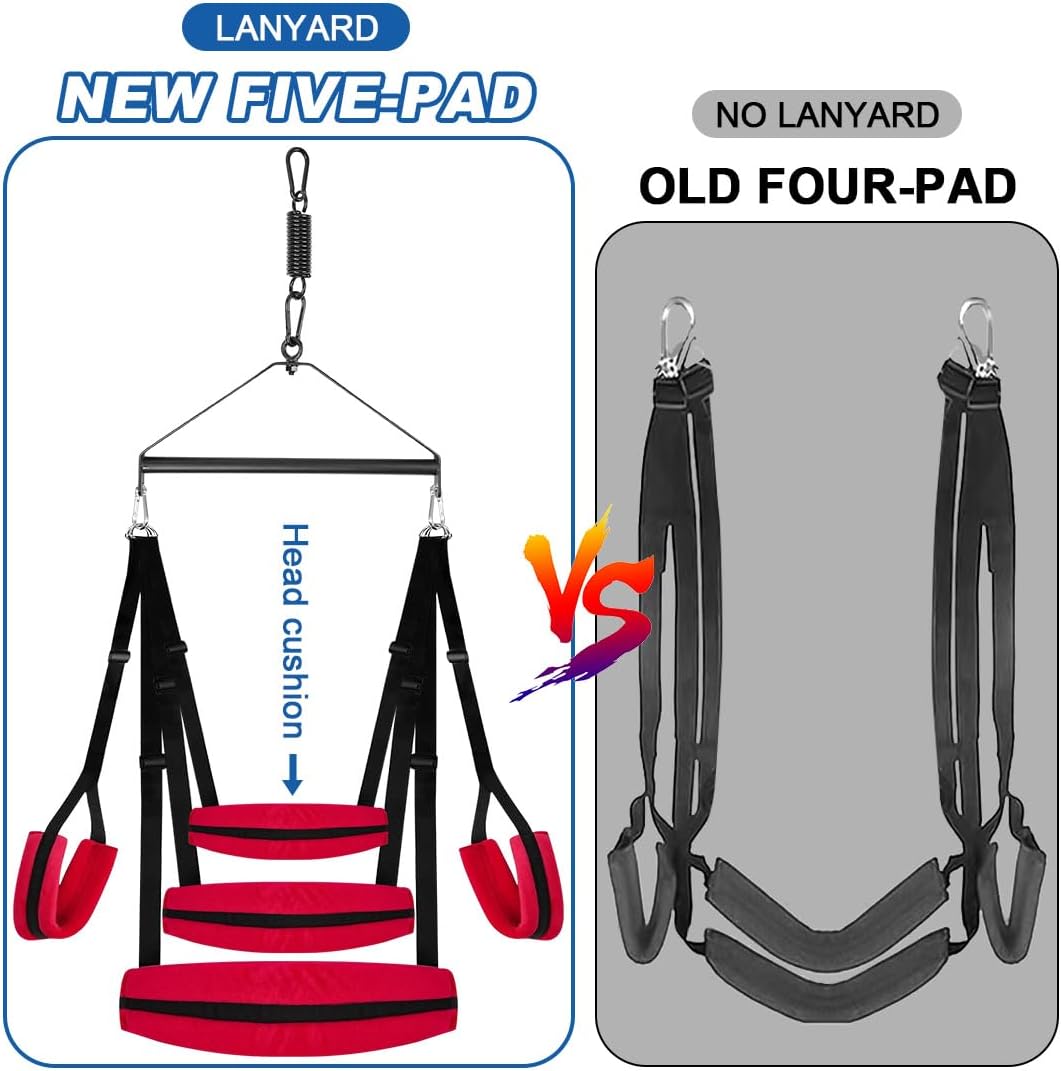 360 Degree Sex Swing Sex Toys for Adults Couple Sex Swings with Adjustable Straps BDSM Sex Sling for Adult Sex Toy