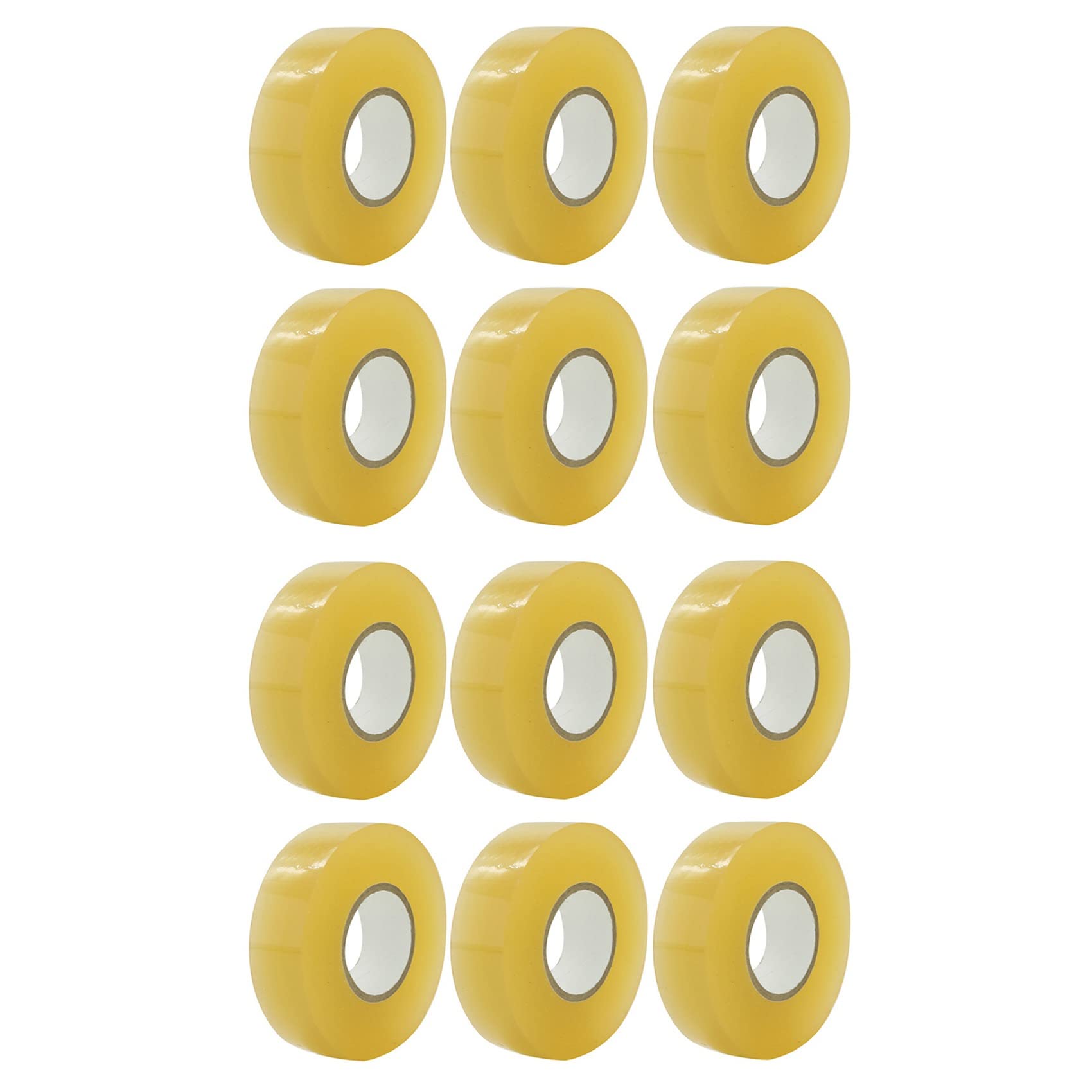 Paquete de 12 Cintas Transparentes para Multiusos de Espinilleras de para Equipo Deportivo 2,4 cm x 28M Regalos Deportivos para