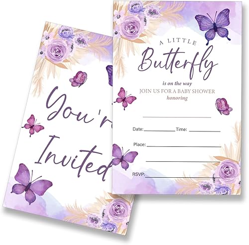 EUDOSI Juego de 20 invitaciones para fiesta de cumpleaños de Taco con sobres, tarjetas de invitación de cumpleaños de dos días, doble cara