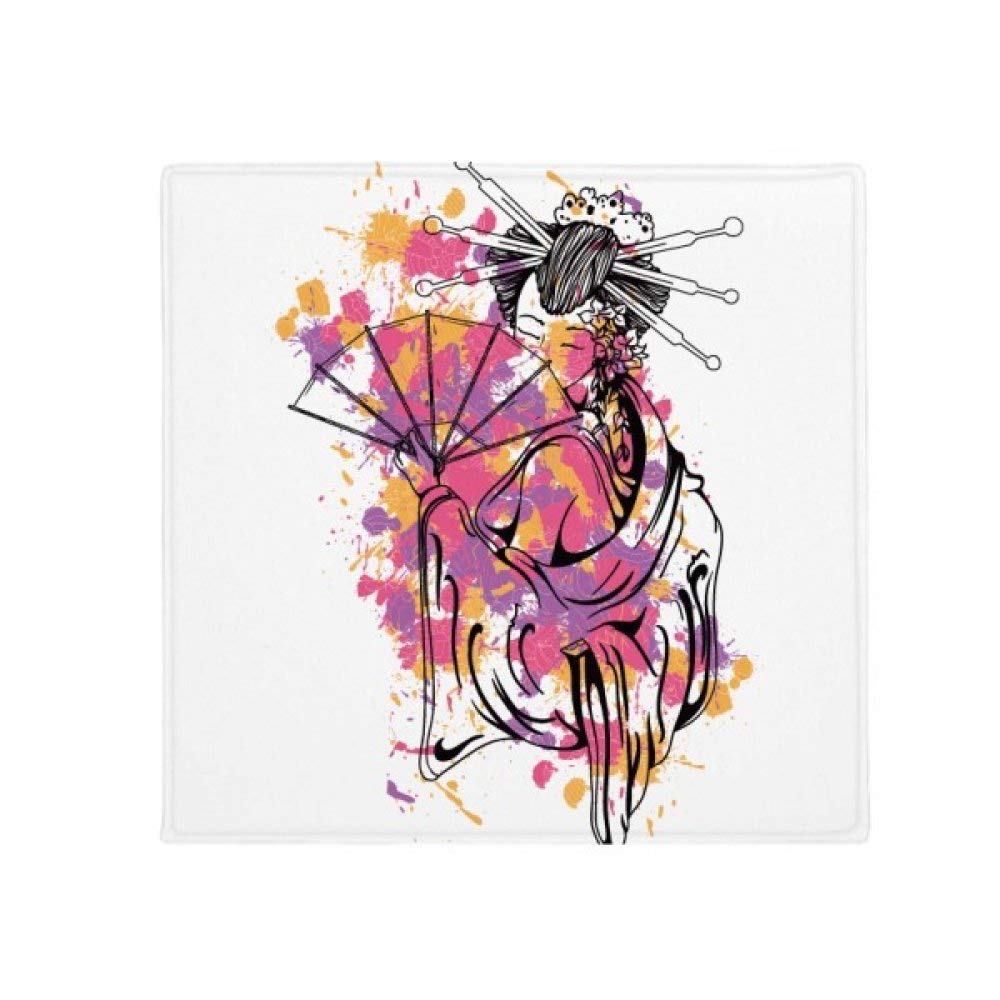 Tapis animal domestique geisha japonaise antidérapant pour entrée