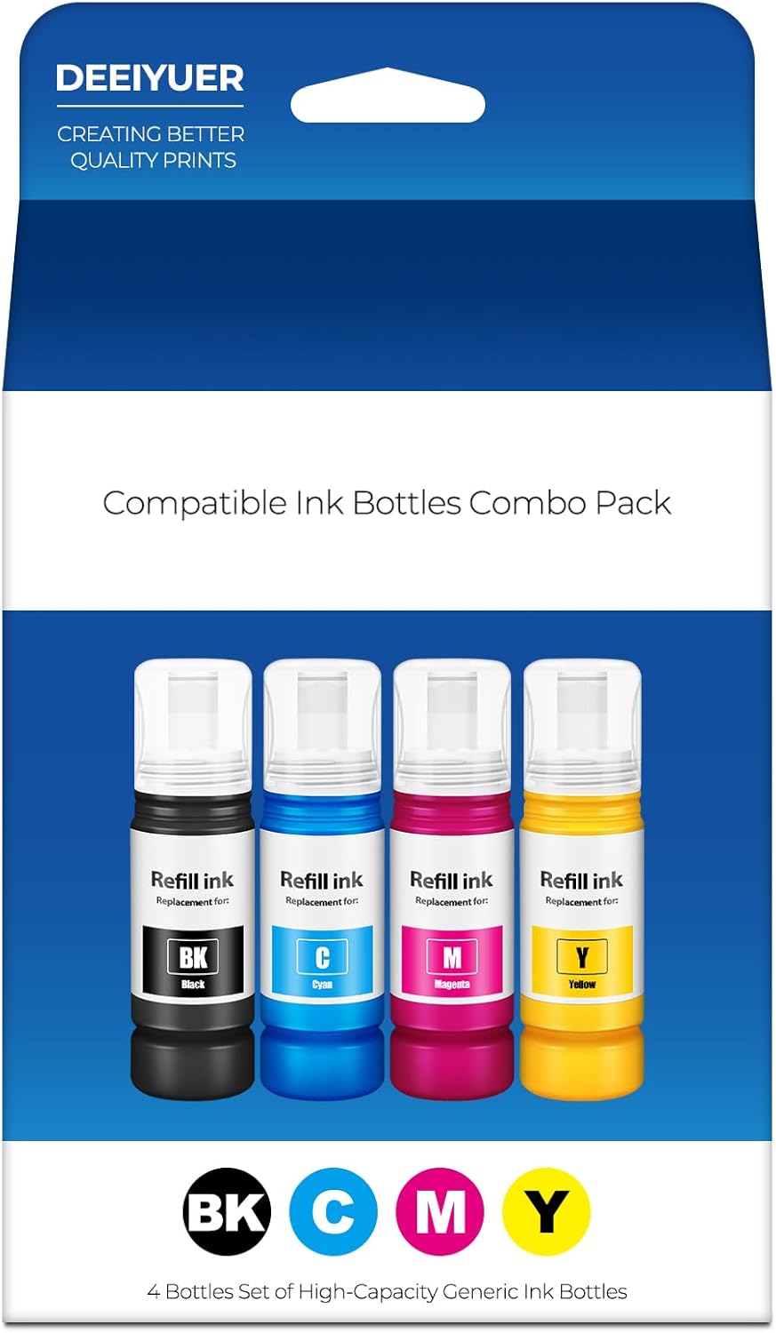 Compatible for EPT522 Ink Refill Bottles ET-2800 ET-2803 ET-4800 Compatible for EPT522 Ink 2800 Refill Inks for Eco tank ET-2400 ET-2720 ET-2800 ET-2803 ET-4700 ET-4800 ET2720 ET2800 ET2803 ET4800