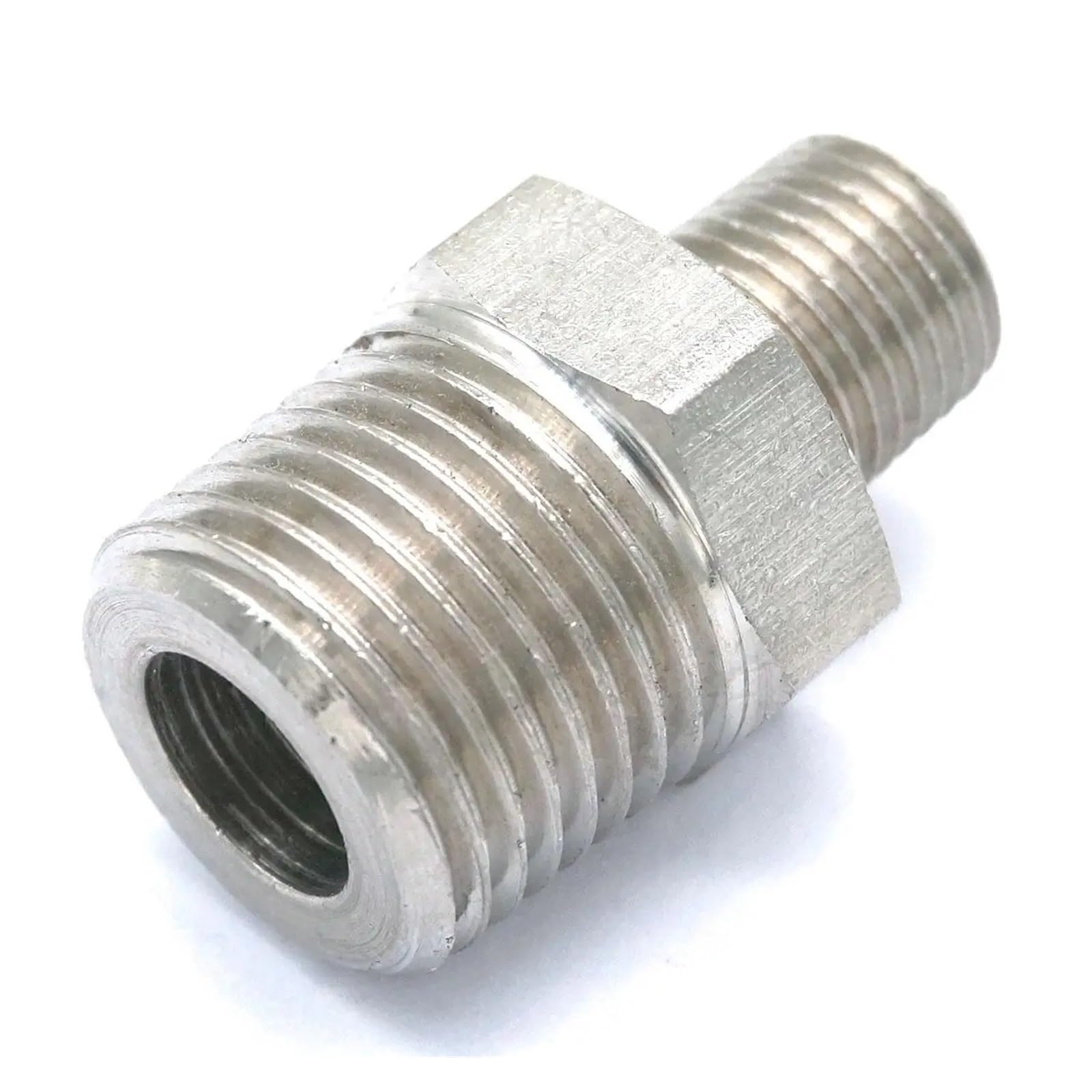 ICXLPMC 1/4" BSPT Male to 1/2" BSPT Male Threaded 304 Stainless Steel Pipe Fitting Connector 250bar ICXLPMC