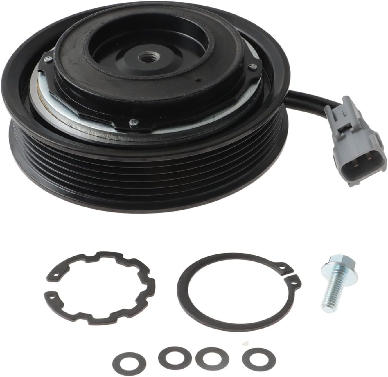 A/C AC Compressor Clutch Kit Fit for Ram 1500 3.6L 5.7L Pickup 2014-2018