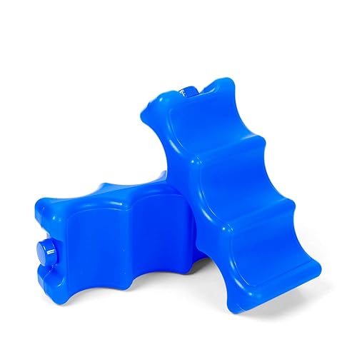 Miniatura 6 de Luxja Paquetes de hielo reutilizables para almacenamiento de leche materna (paquete de 2), botellas de leche materna para lactancia materna mamá