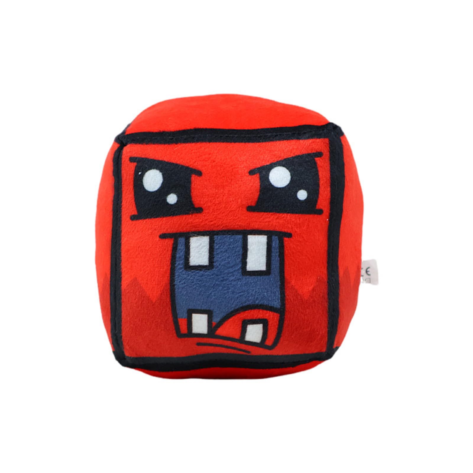CYSNATU Geometry Cube Plush Toy, Volume Game Stuffed Collection Birthday Gift for Fans (Red)