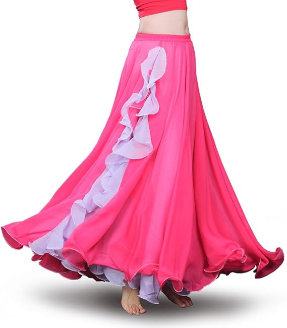 Tenue Belly Dance Costume Danse Ventre ROYAL SMEELA - Ensemble 4 Pièces Style Rétro Floral Costume Danse Orientale 4 Pièces