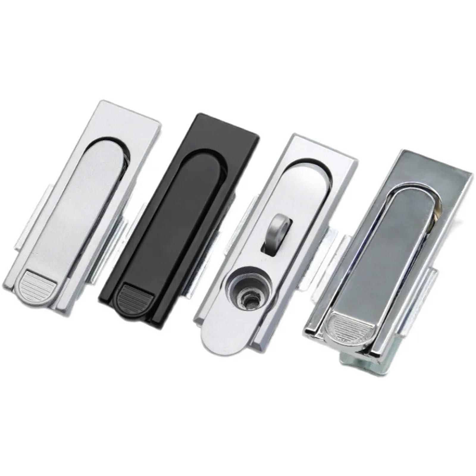Poignée de meuble rectangulaire en alliage de zinc premium style MS380