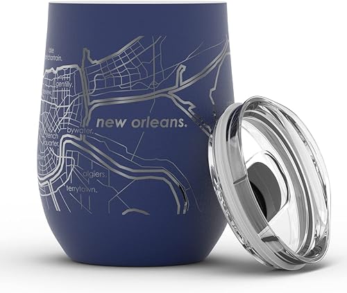 Vista 13 de Well Told Lexington Kentucky Map - Vaso de vino aislado con grabado de mapa de Kentucky, taza de acero inoxidable grabada (12 onzas, verde domingo)