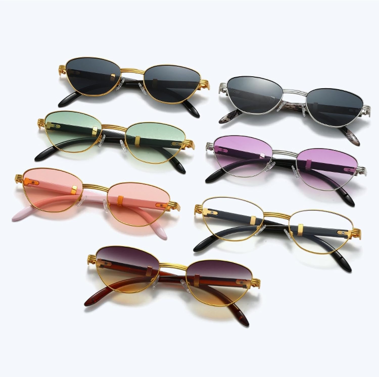 Sunglasses Cat-eye Fashion Sunglasses Luxury Unisex