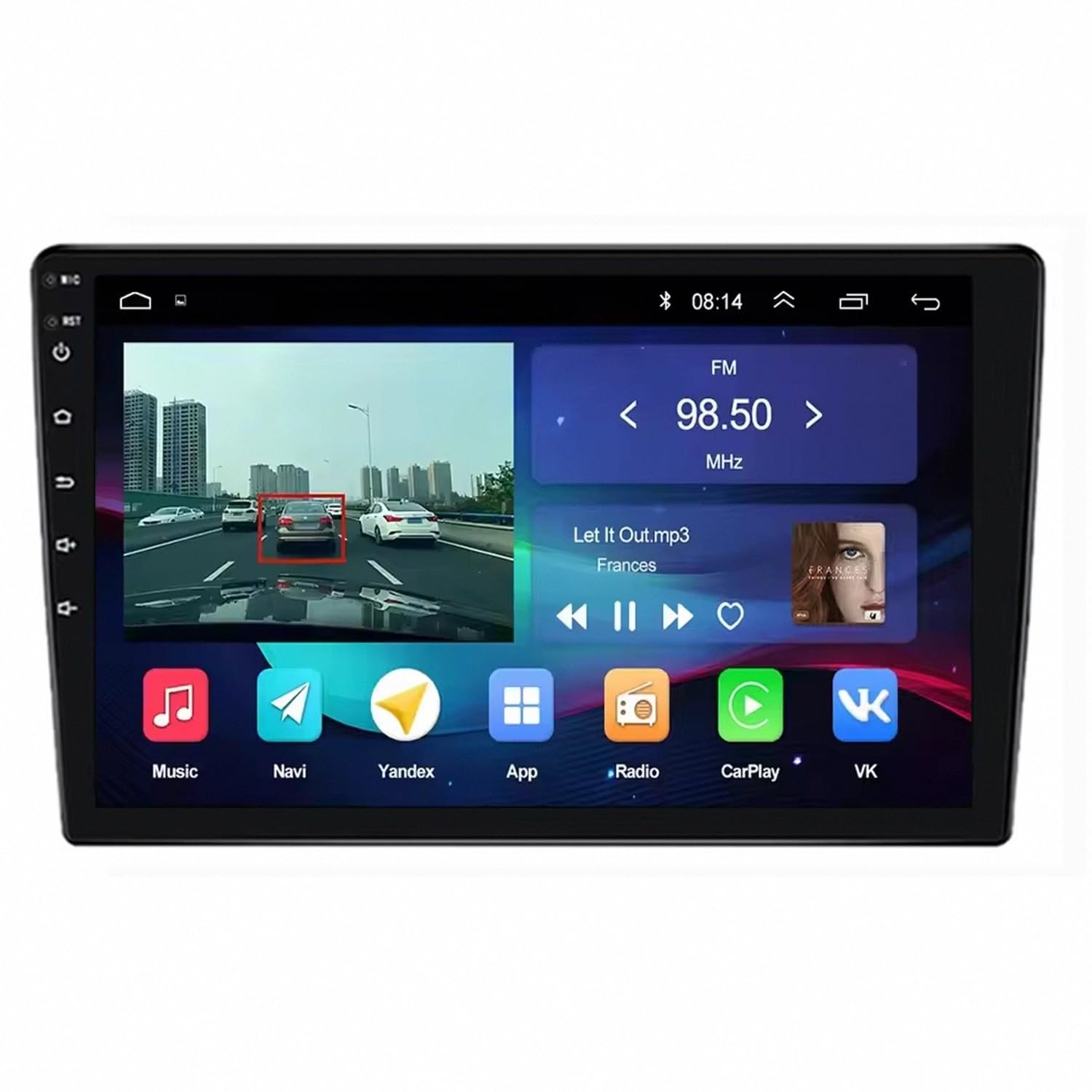 Radio Macchina Touch Screen per KIA CEED 2006-2012 Wireless Carplay Android Auto Stereo Auto Bluetooth Ips con Pantalla Táctil con Gps, 4 Nucleo 2G+32G
