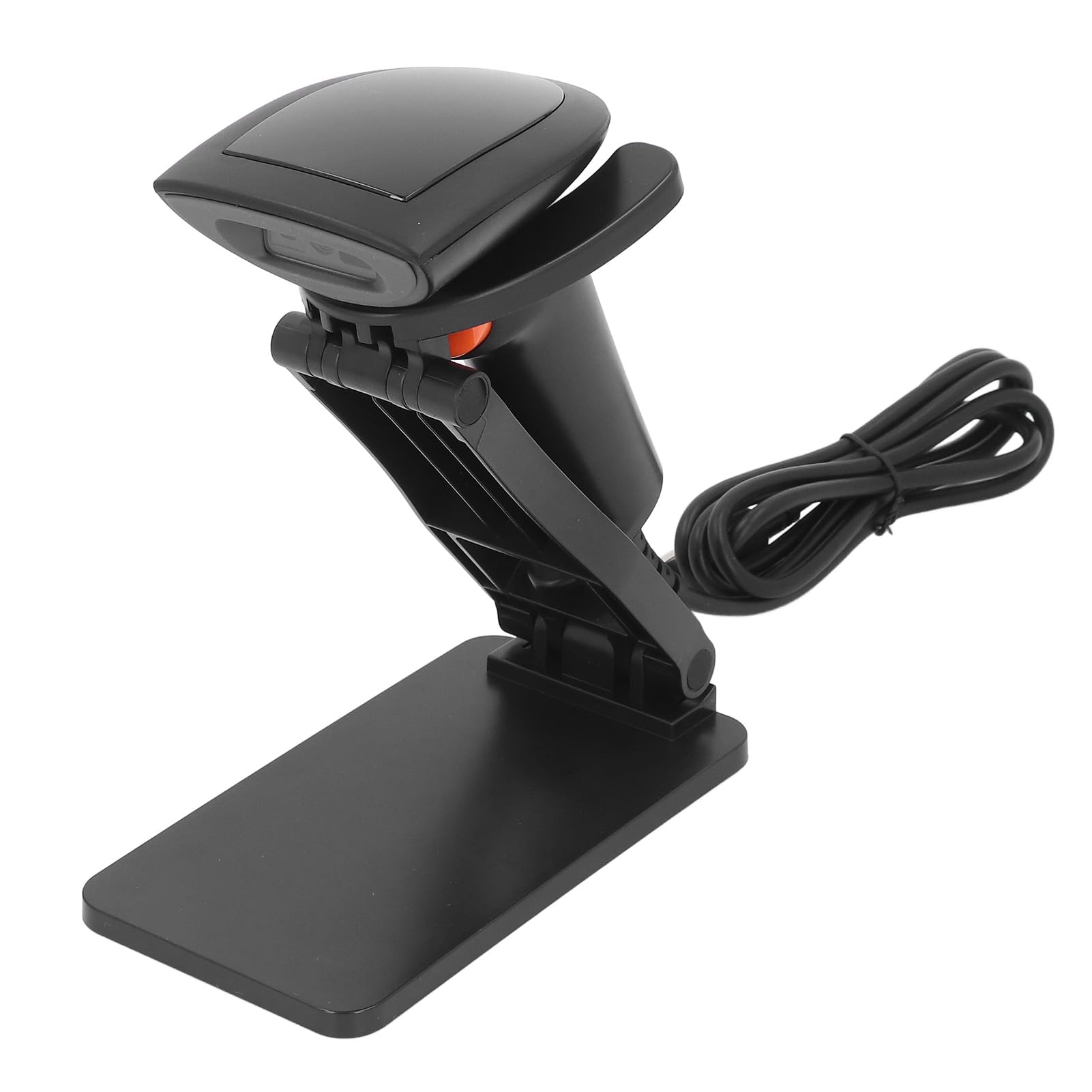 Barcode Scanner, 1D 2D Barcode Reader USB Wired with Foldable Stand for Warehouse