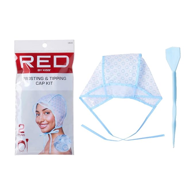 Kit de gorro para teñir y resaltar cabello Red by Kiss (2 piezas) miniatura 3