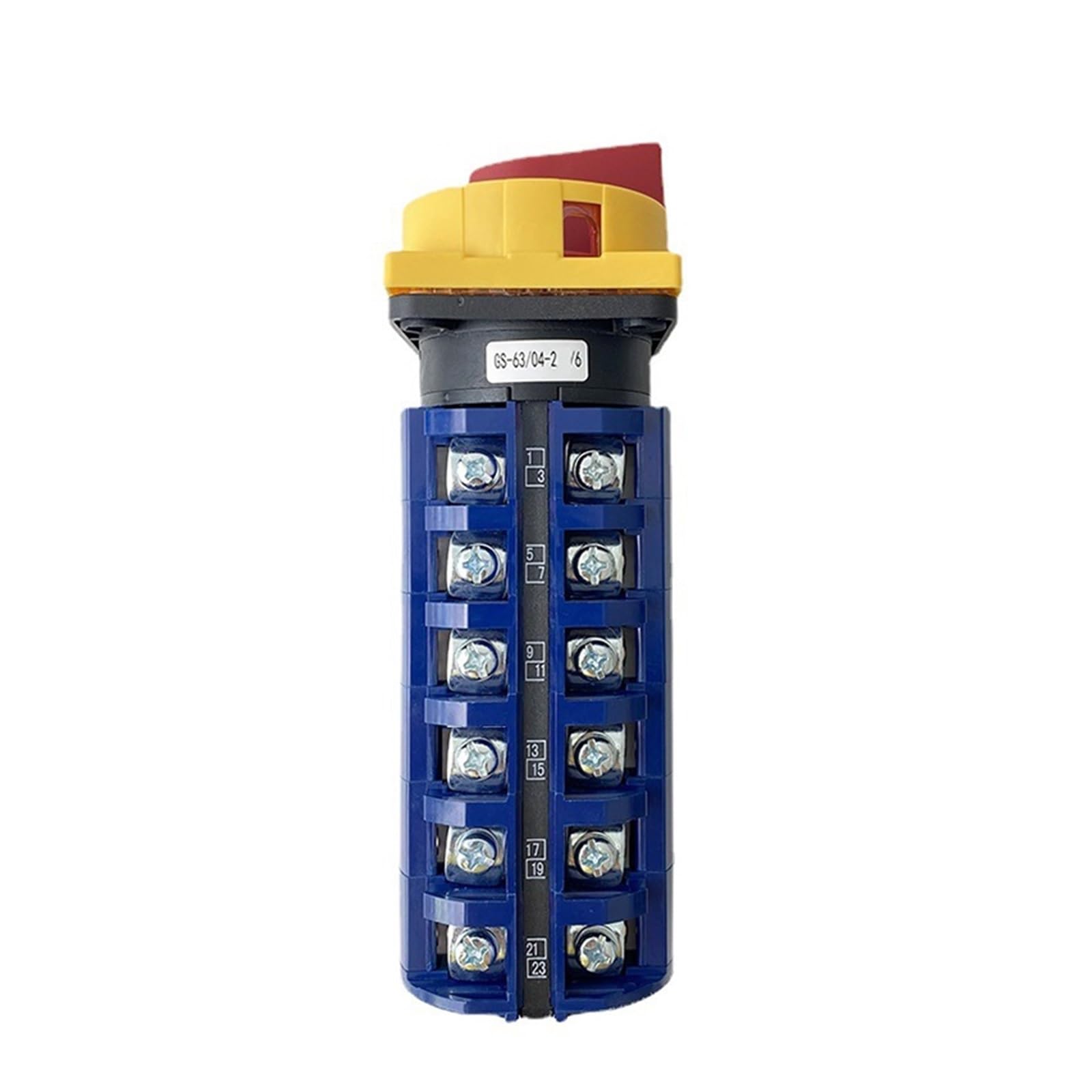 Interruptor de leva de reinicio de 3 posiciones, 690 V, 63 A, 6 polos, con candado, interruptores giratorios de encendido, apagado y encendido, YMW26GS, LW26-63/6GS