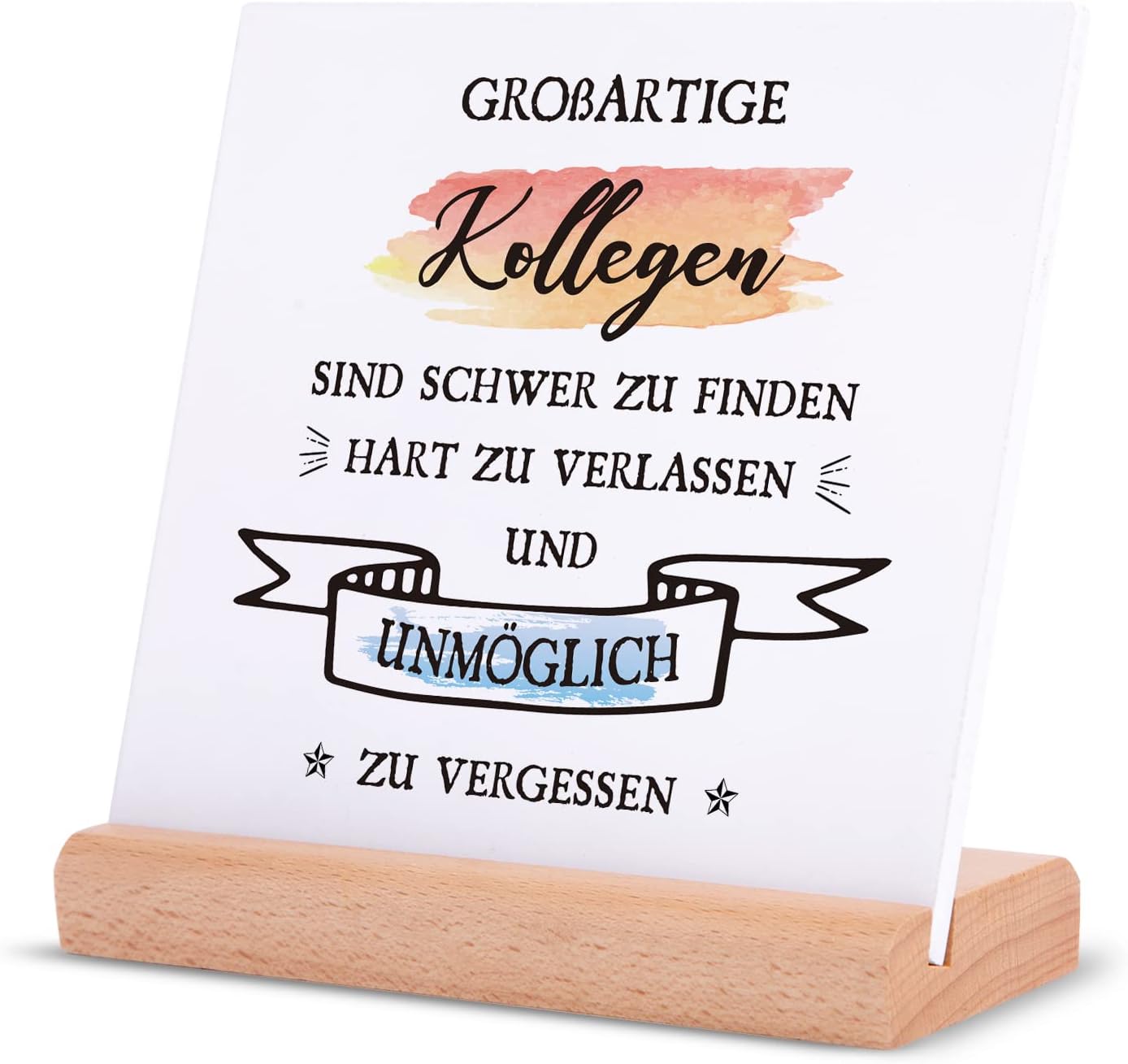 Abschiedsgeschenk Kollegen - Personalisierte Dankesets Mit Notizbuch & Stift