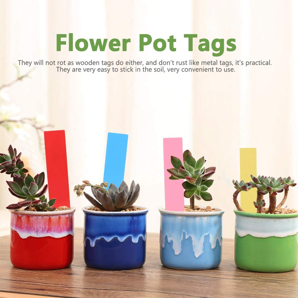 24 Stück Pflanzenetiketten Acryl - 12 Kräuter-Markierungen Für Garten & Gewächshaus