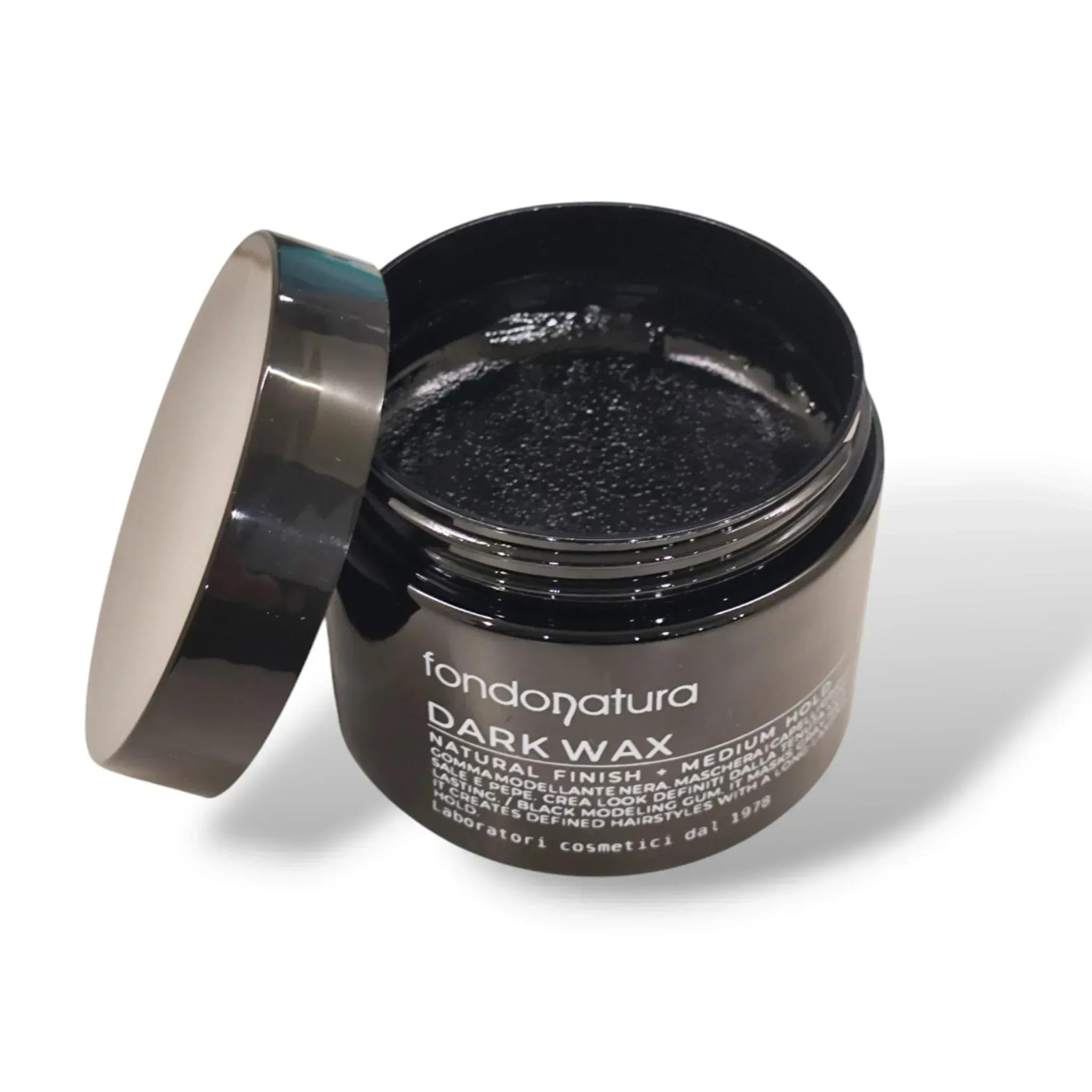Fondonatura Dark Wax Cera Nera 125 ml per la copertura dei capelli bianchi o brizzolati