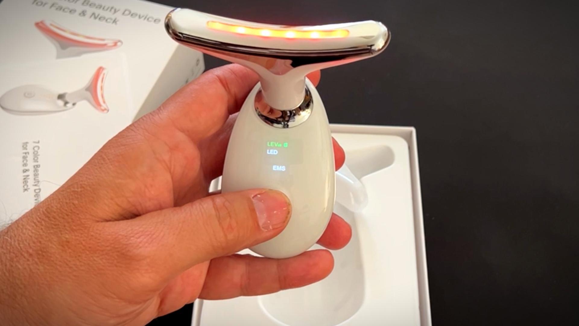 Watch Red Light Therapy for Face, 7 Color LED on Amazon Live
