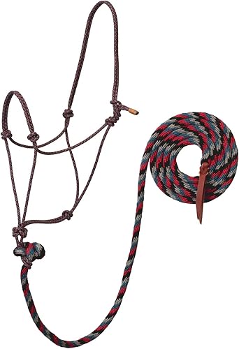 Weaver EcoLuxe - Cabestro de cuerda de bambú con 10 pies, color gris plomo