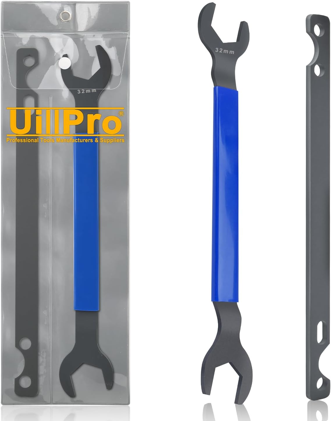 Fan Clutch Removal Tool kit,32mm Wrench & 36mm Clutch Fan Tool Wrench,Water Pump Pulley Holder Removal Tool for BMW, Ford, GM, Dodge,Chevrolet,Jeep Fan Clutch Removal Tool,Water Pump Holder